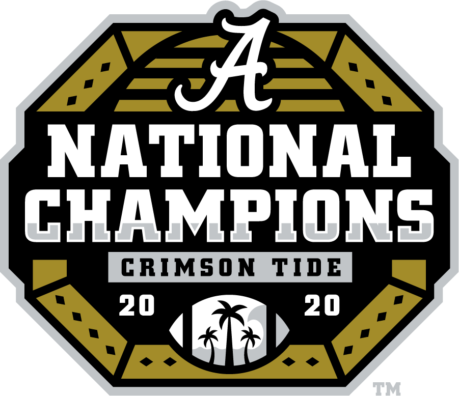 Alabama Crimson Tide 2020 Champion Logo v3 iron on transfers for clothing